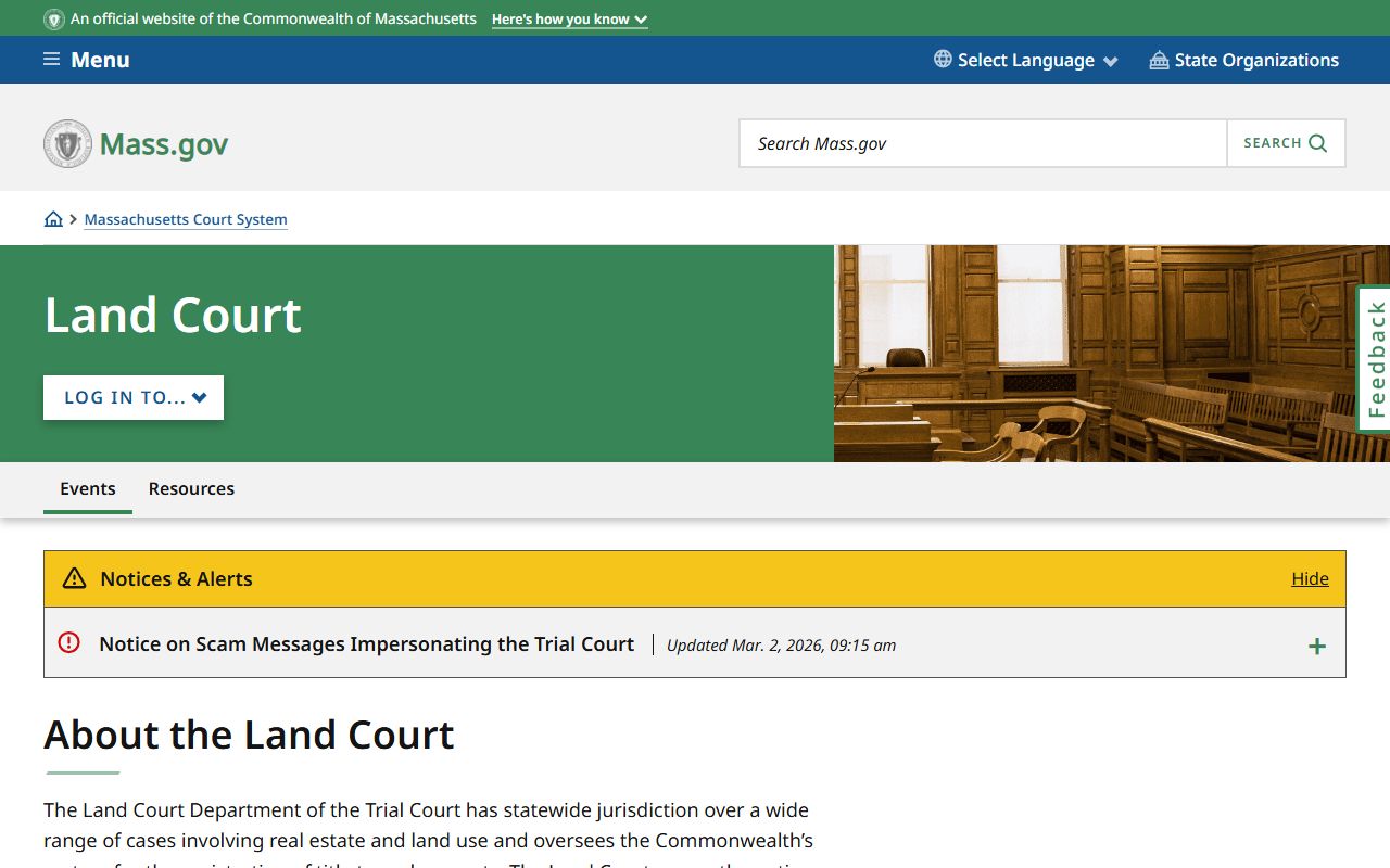 suffolk county civil court records land court